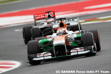 フォース・インディア、タイヤにトラブル／F1スペインGP金曜まとめ