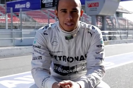 【動画】ハミルトン＆ロズベルグ、レーシングライン解説