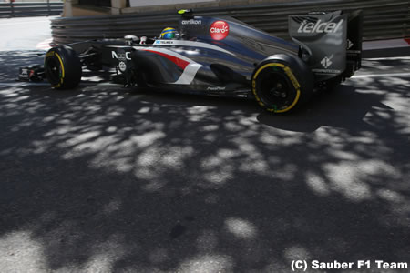 ザウバー、上位とは大きな差／F1モナコGP木曜まとめ