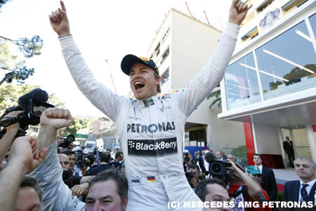 メルセデスAMG、ロズベルグが今季初優勝／F1モナコGP日曜まとめ