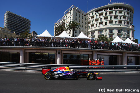 ベッテル、退屈しのぎのF1モナコGP最速ラップ