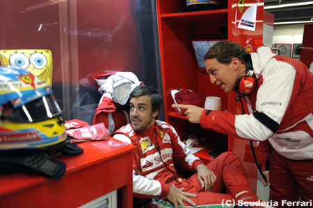 アロンソ、チーム内に不満はない