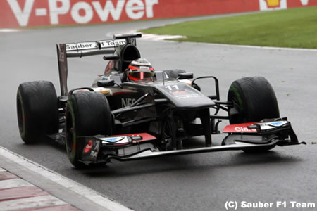 ザウバー、2台ともQ3には進めず／F1カナダGP土曜まとめ