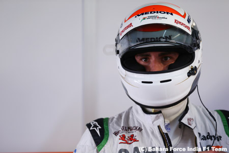 スーティル、F1復帰後の走りに満足