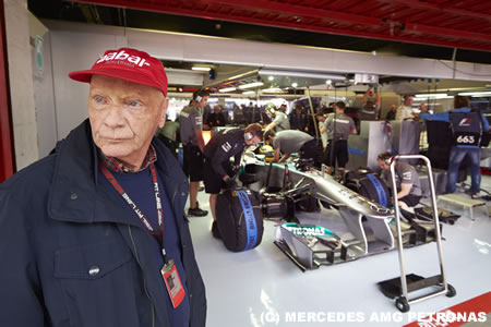 F1タイヤテストを知らされていなかったラウダ