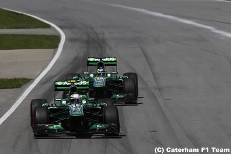 ケータハム、ドライバーの評価を保留