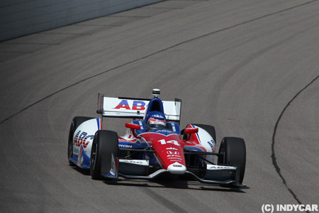 インディ第10戦予選はカストロネベスがトップ、琢磨7番手