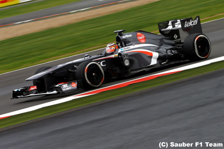 ザウバー「タイヤについてかなり学べた」／F1イギリスGP金曜まとめ