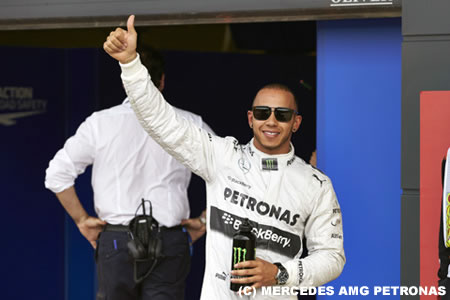 メルセデスAMG、母国で1列目独占／F1イギリスGP土曜まとめ