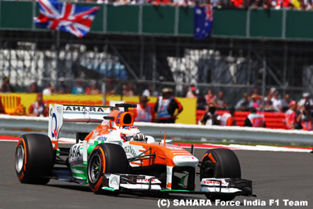 フォース・インディア、2台とも入賞／F1イギリスGP日曜まとめ