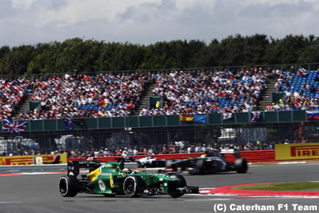 ケーターハム「上向きな調子を維持したい」／F1イギリスGP日曜まとめ