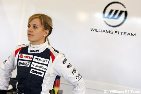 スージー・ヴォルフ、若手ドライバーF1テスト参加へ