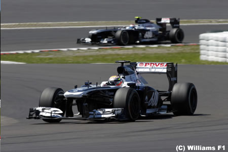 ウィリアムズ、目標の入賞には届かず／F1ドイツGP日曜まとめ