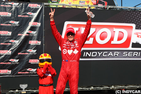 インディ第12戦決勝、ディクソンが今季2勝目、琢磨は？