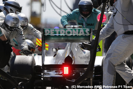 メルセデスAMG、タイトル獲得を断念