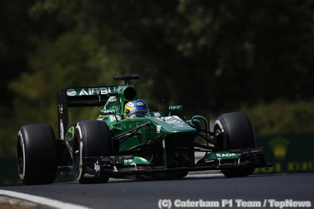 ケータハム、マルシャに完勝／F1ハンガリーGP土曜まとめ