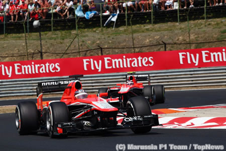 マルシャ「70周すべてがバトルだった」／F1ハンガリーGP日曜まとめ