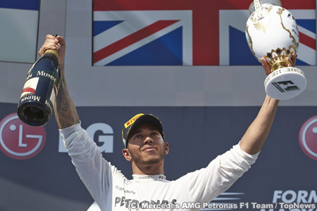 ハミルトン、チャンピオン争いに復帰