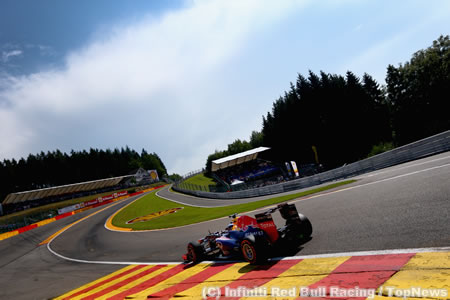 F1第11戦ベルギーGPフリー走行3回目、詳細レポート