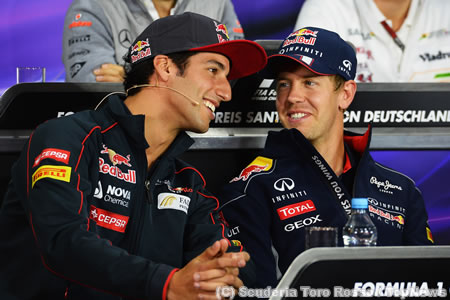 リカルドのレッドブル昇格は「理にかなっている」とベッテル