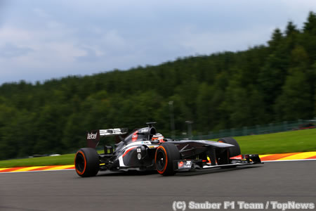 ザウバー、入賞ならず／F1ベルギーGP日曜まとめ