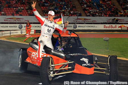 シューマッハ、今年もレース・オブ・チャンピオンズに出場