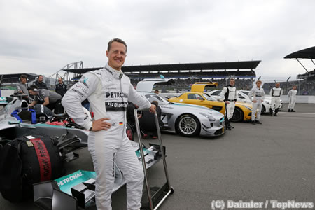 メルセデスAMGの躍進に驚くシューマッハ