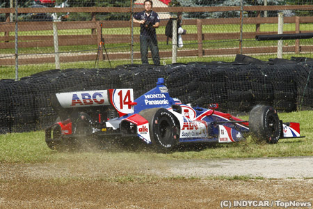 インディ第14戦予選、ハンターレイがポール、トラブルに見舞われた琢磨は？