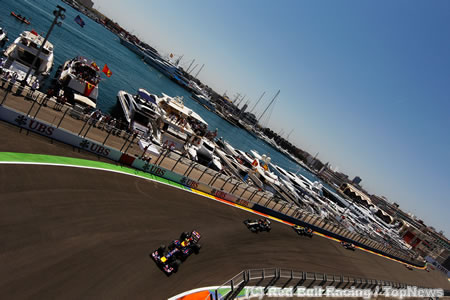 バレンシア、2014年F1カレンダーから外れる？