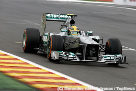 F1第11戦ベルギーGP予選、詳細レポート