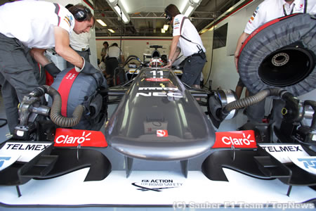 ザウバー、バランスに満足できず／F1ベルギーGP金曜まとめ