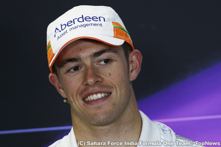 ディ・レスタ「F1ベルギーGPでは毎年いい走りができている」