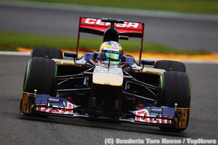 トロロッソ、ベルニュが初日5番手／F1ベルギーGP金曜まとめ