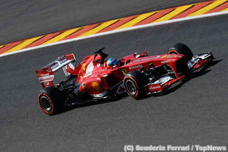 フェラーリ、運に見放される／F1ベルギーGP土曜まとめ