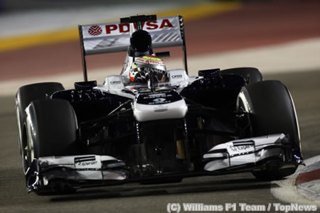 ウィリアムズ、改善が必要／F1シンガポールGP金曜まとめ