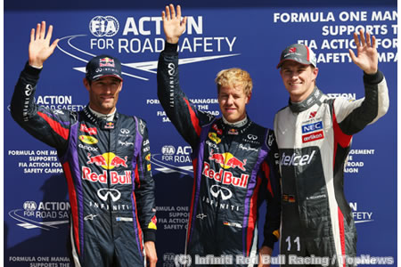 レッドブル、1列目を独占／F1イタリアGP土曜まとめ