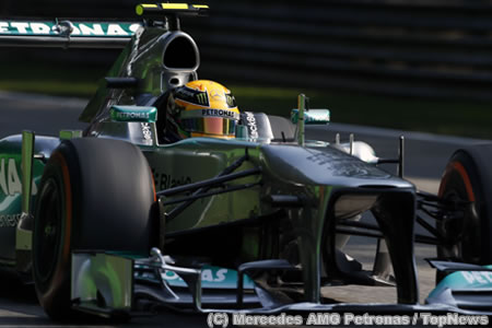 メルセデスAMG、速さが足りず／F1イタリアGP金曜まとめ