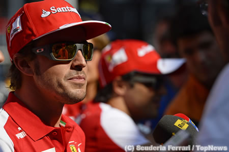 アロンソ、フェラーリ離脱を否定「今がキャリアの最高潮」