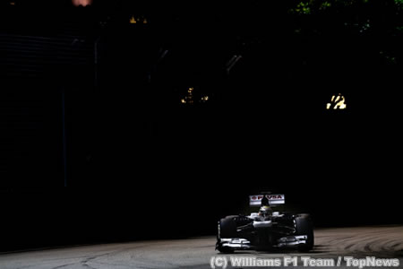 ウィリアムズ、厳しいレースを予想／F1シンガポールGP土曜まとめ