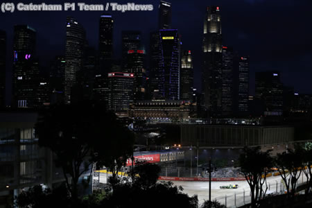 ケータハム、土曜には改善／F1シンガポールGP金曜まとめ