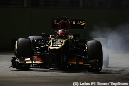 ロータス、ライコネンが腰痛に苦しむ／F1シンガポールGP土曜まとめ