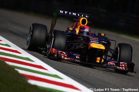 F1第12戦イタリアGPフリー走行3回目の結果