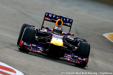 F1第13戦シンガポールGPフリー走行2回目の結果