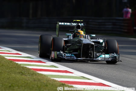 メルセデスAMG、ハミルトンがQ2敗退／F1イタリアGP土曜まとめ