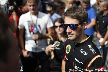 グロージャン「できるだけ多く表彰台に立ちたい」