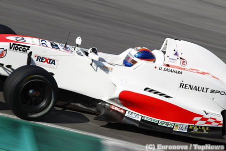 笹原右京、4レース連続入賞を達成