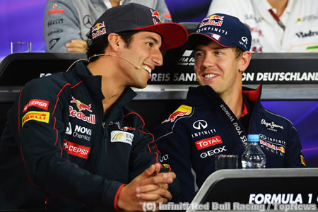 ベッテル、経験不足のリカルドに不安なし