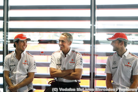 マクラーレン、2014年もバトンとペレス確定か