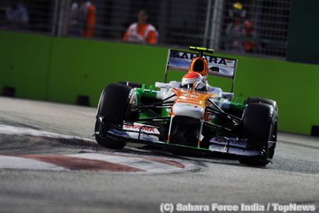 フォース・インディア、トップ10入りに手応え／F1シンガポールGP金曜まとめ