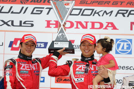 SUPER GT第6戦、ZENT CERUMOが今季初優勝。GT300は初音ミクBMWが優勝